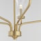 Maxim Lighting Camelot 5-Light Chandelier, Natural Aged Brass 16155CRNAB - alternate 3